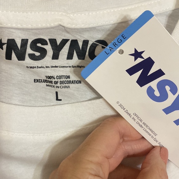 NEW N SYNC T-SHIRT - Picture 3 of 4